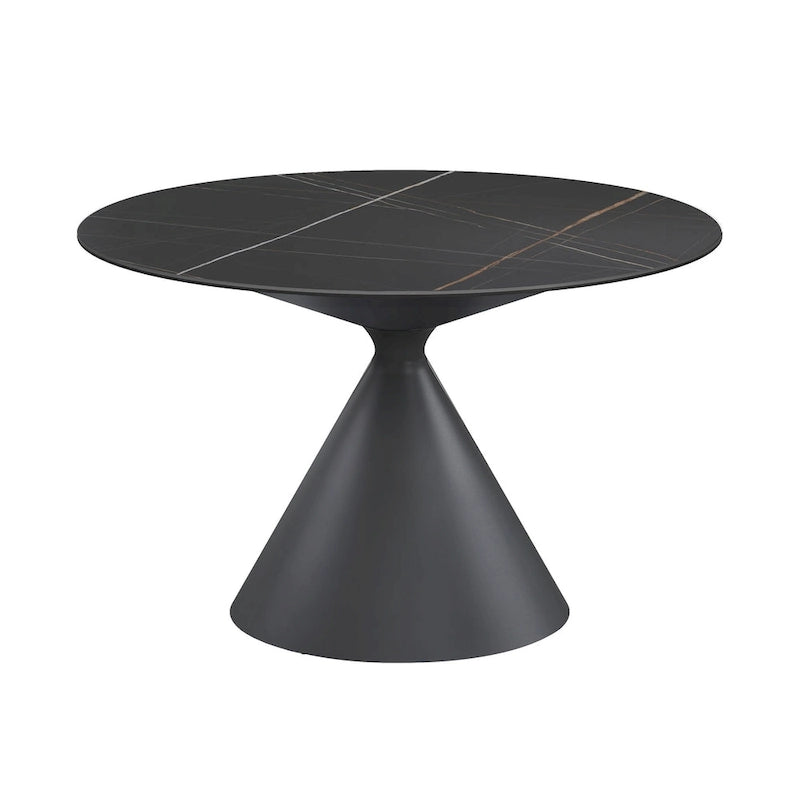 Somette Delphie Ceramic Top Dining Table