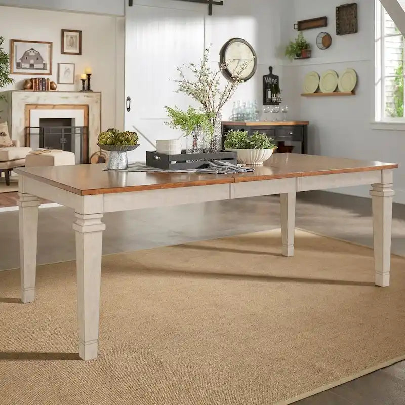 Elena Solid Wood Extendable Dining Table by iNSPIRE Q Classic