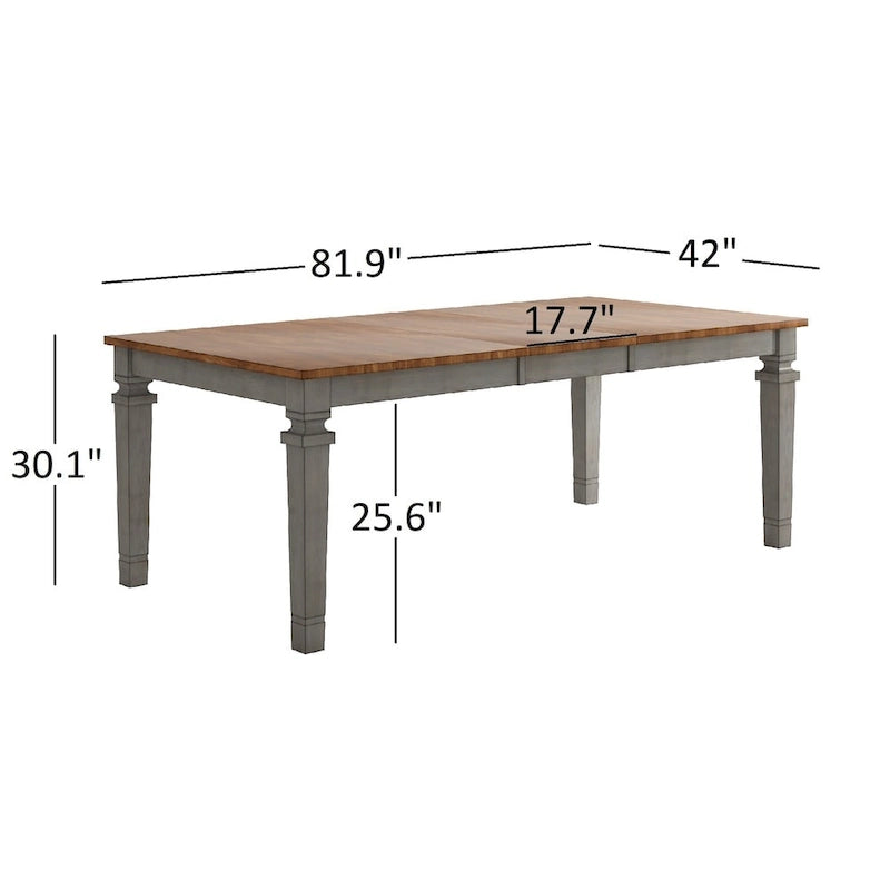 Elena Solid Wood Extendable Dining Table by iNSPIRE Q Classic