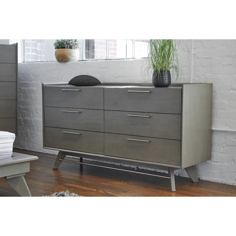 Rye Studio Waldorf Modern Double Dresser