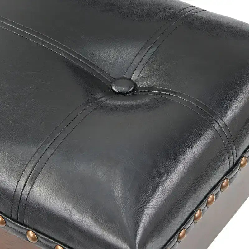 Simple Living Lonnie 29-inch Padded Bar Height Saddle Stools (Set of 2)