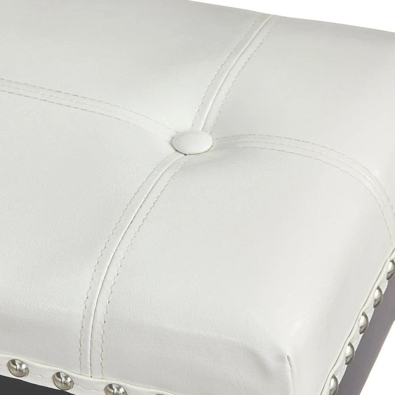 Simple Living Lonnie 29-inch Padded Bar Height Saddle Stools (Set of 2)