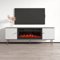 Camelia BL-EF Electric Fireplace 63 TV Stand