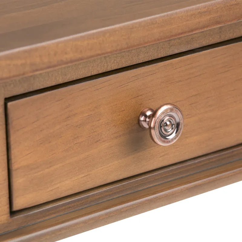 WYNDENHALL Sterling SOLID WOOD 18 inch Wide Square Transitional End Side Table - 18 W x 18 D x 20 H