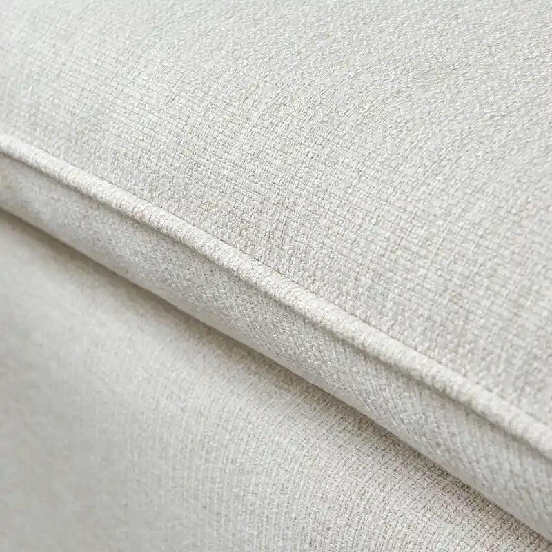 L-Shaped Linen Sectional Sofa with Chaise