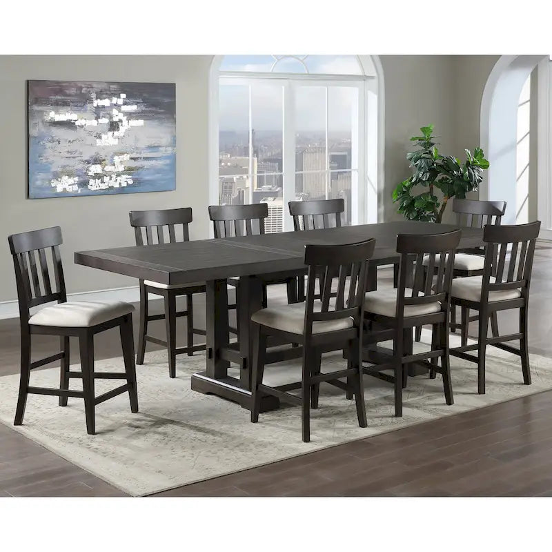 Steve Silver Nevada Dusky Cedar Counter Height Dining Set