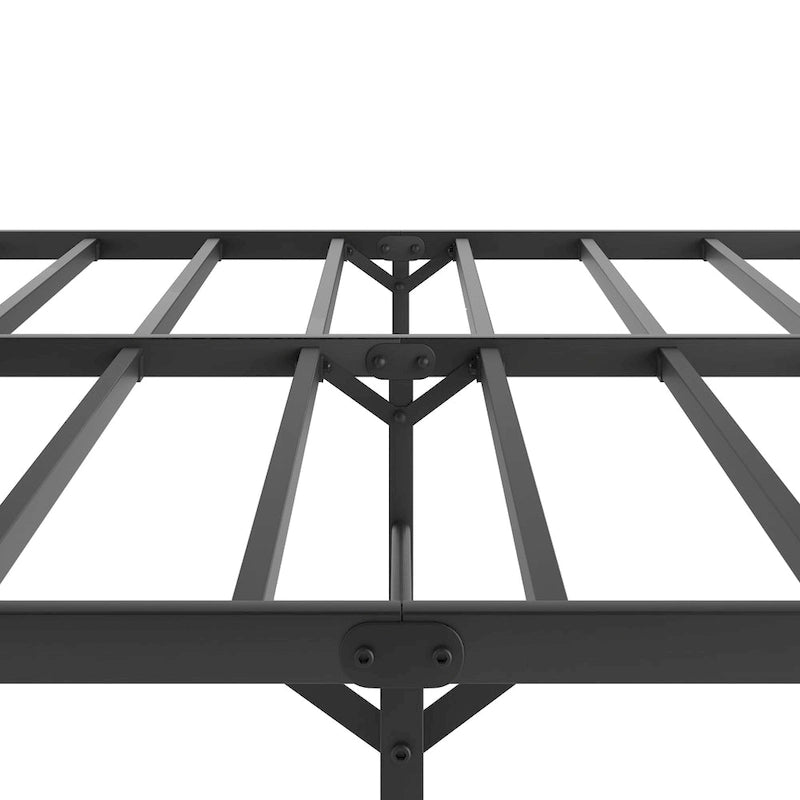 King Size Metal Platform Bed with Headboard