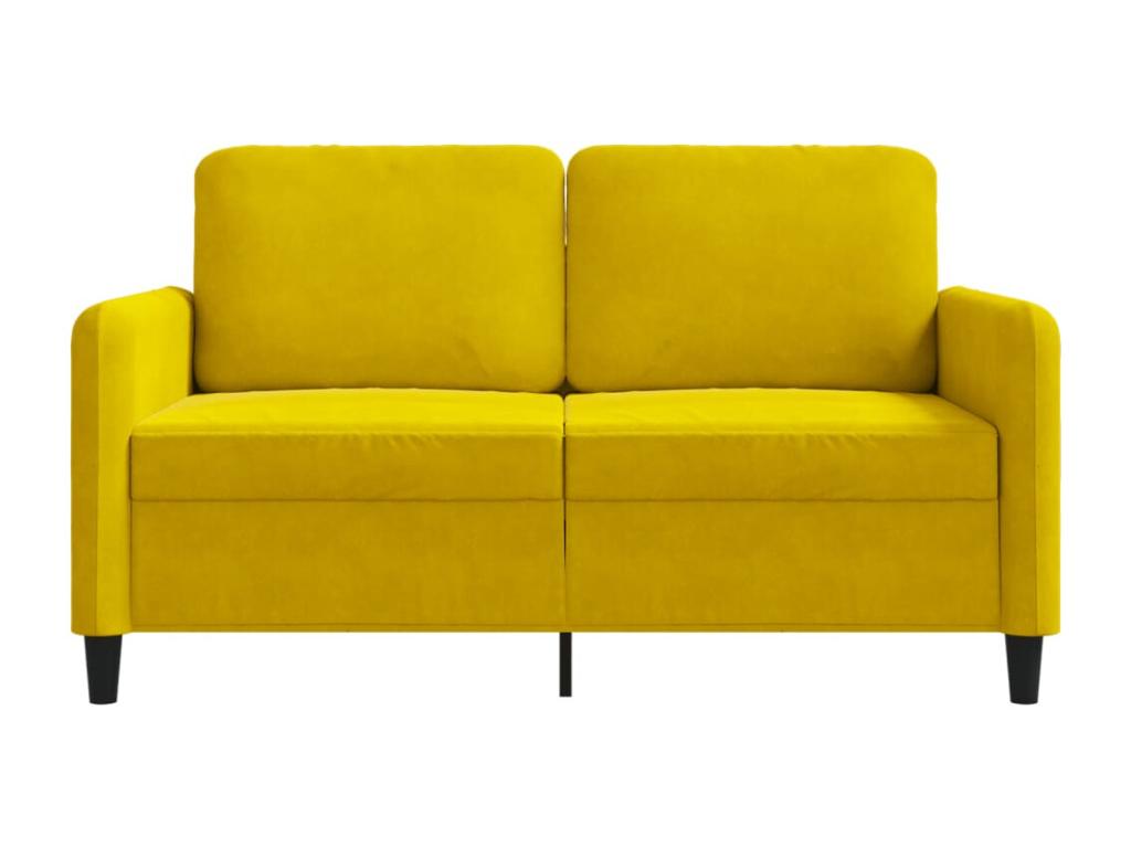 Yellow Velvet Sofa