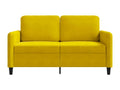Yellow Velvet Sofa
