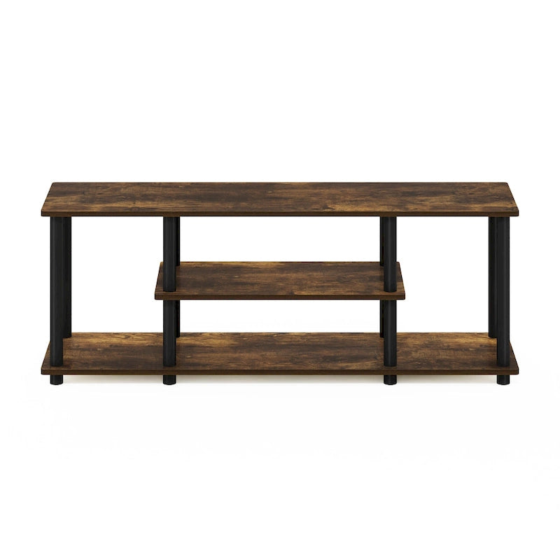 Furinno Turn-N-Tube No Tools 3D 3-Tier Entertainment TV Stands