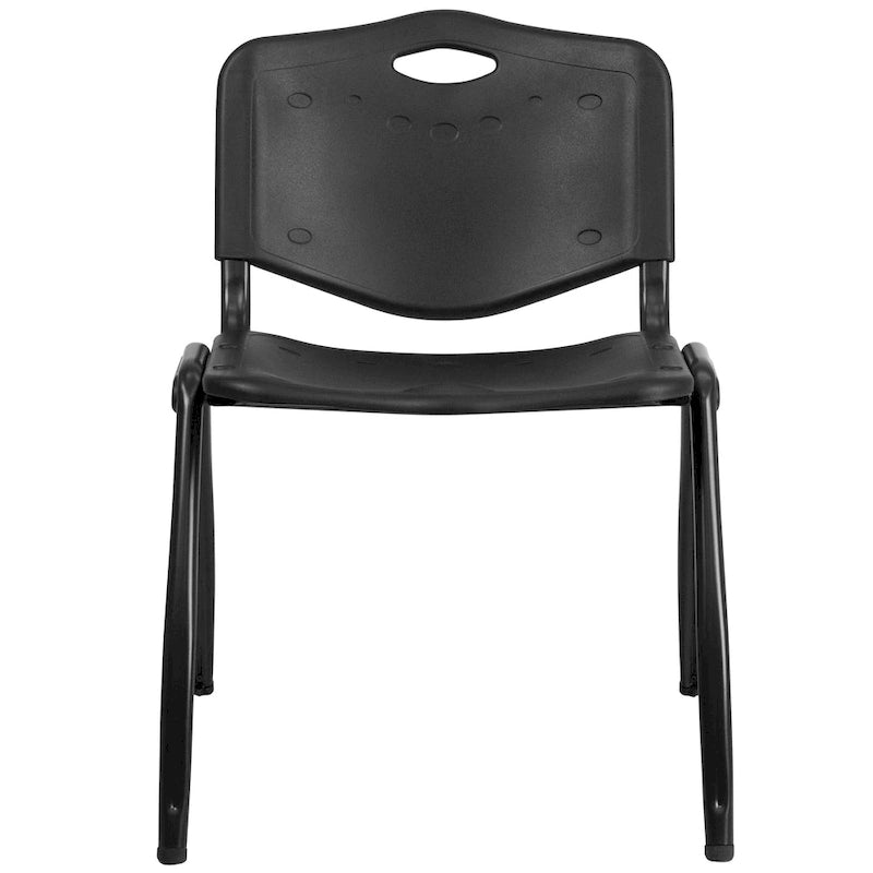 880 lb. Capacity Industrial Plastic Stack Chair with Carrying Handle