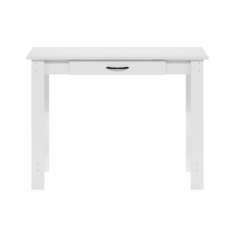 Furinno JAYA Writing Desk with Drawer, White