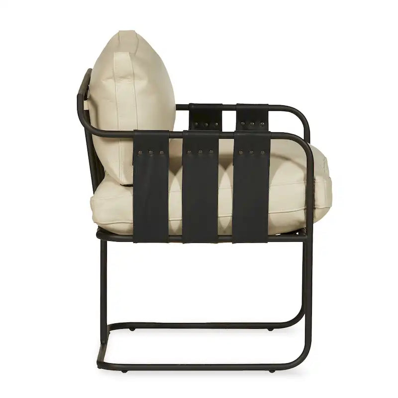 Classic Home Morodo Leather Accent Chair