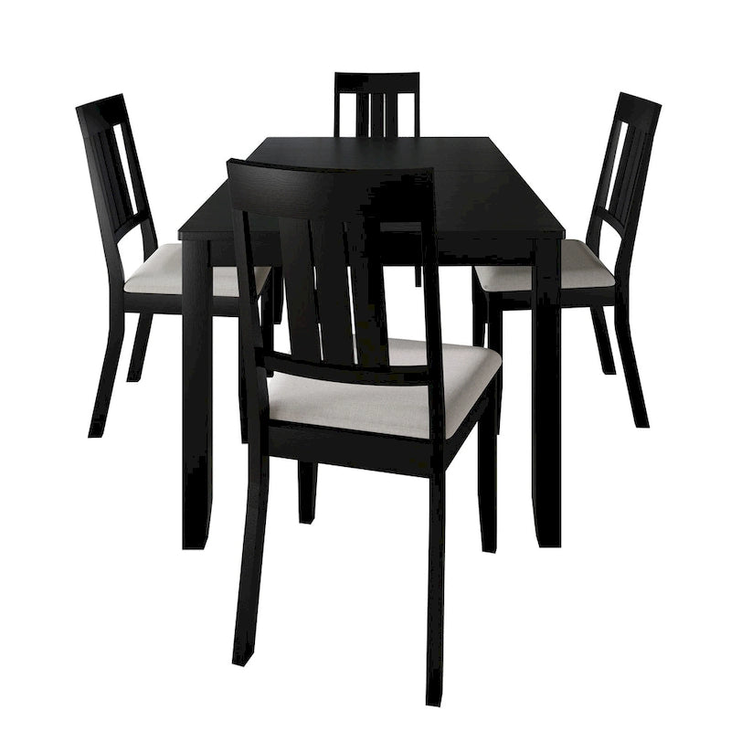 CraftPorch Classic 5-piece Wooden Dining Set