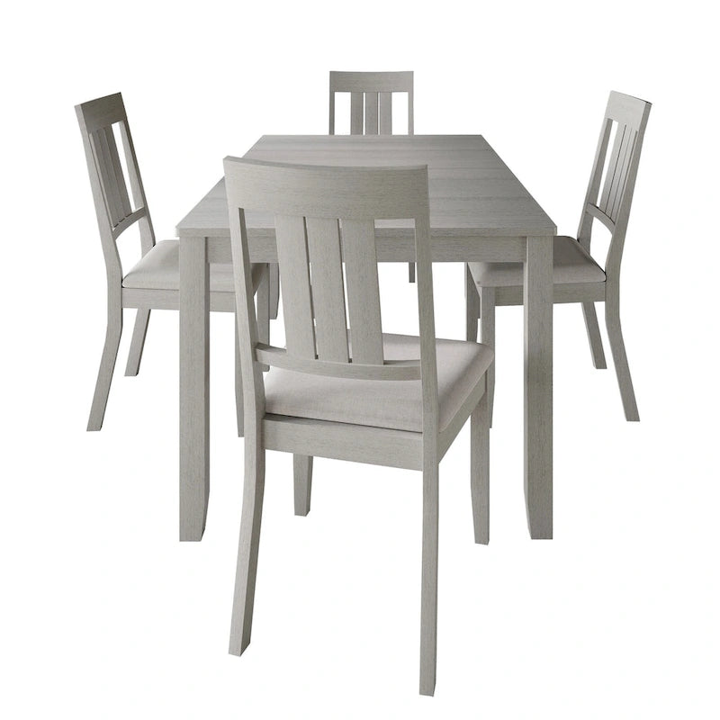 CraftPorch Classic 5-piece Wooden Dining Set