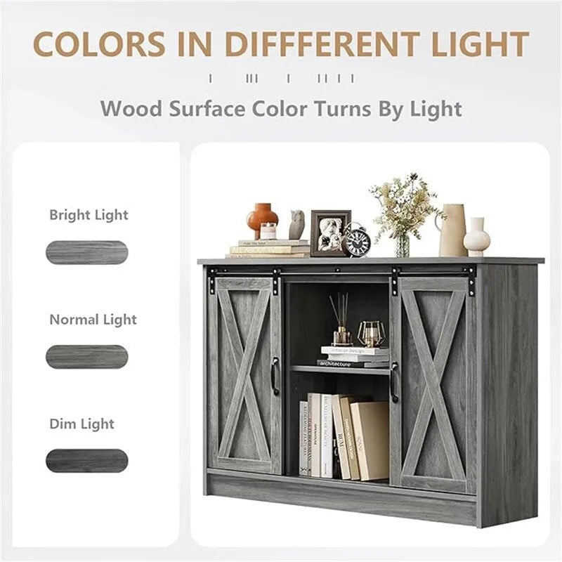 Buffet Cabinet - 15.7D x 42W x 32H