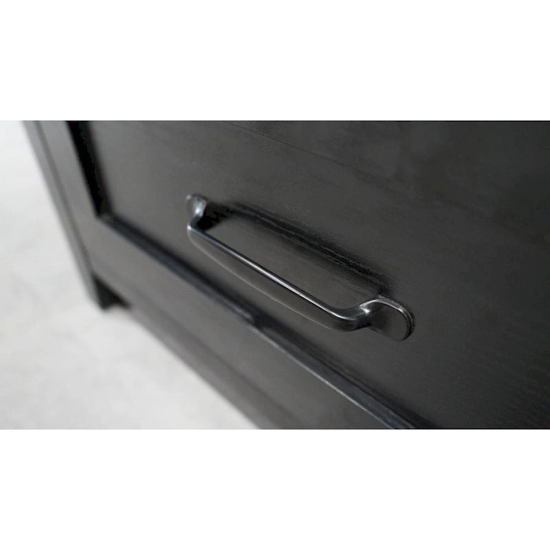 Farmhouse TV Stand Entertainment Center with Storage Cabinets for Living Room Easy Assembly - M