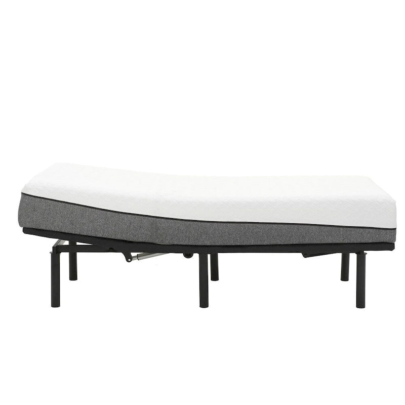 Sleep Zone Huntington 10-inch Memory Foam Mattress and Z150 Adjustable Base Set