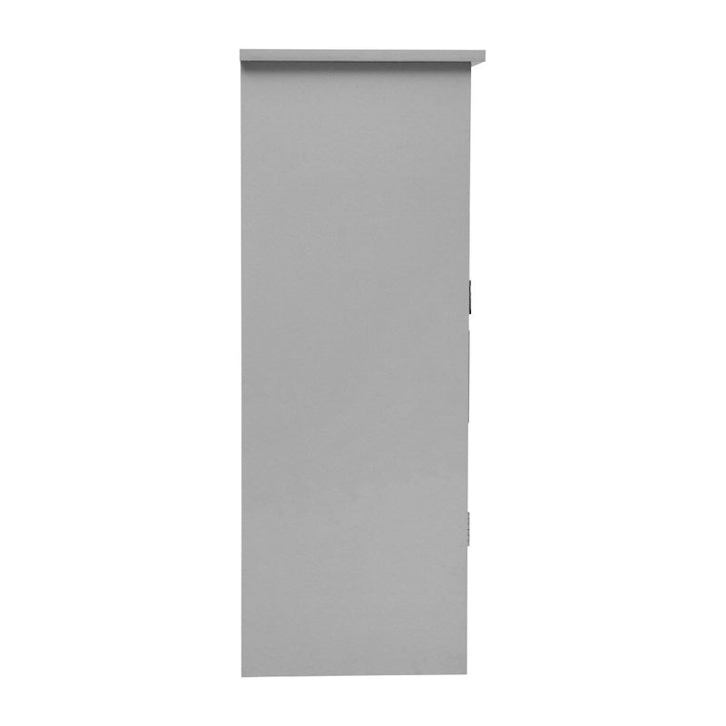 Floor Cabinet Storage Organizer with Magnetic Closure Doors and Shelves