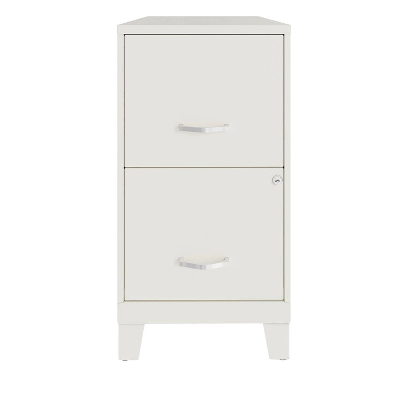 Space Solutions 18D 2 Drawer Vertical File Cabinet with Accessory Drawer and Legs