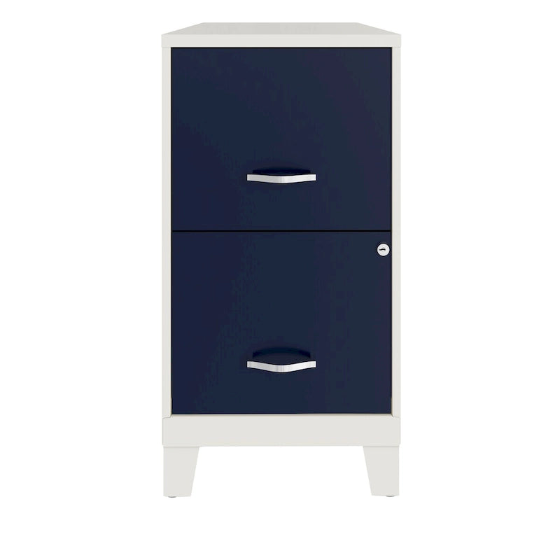 Space Solutions 18D 2 Drawer Vertical File Cabinet with Accessory Drawer and Legs