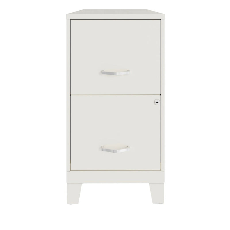 Space Solutions 18D 2 Drawer Vertical File Cabinet with Accessory Drawer and Legs