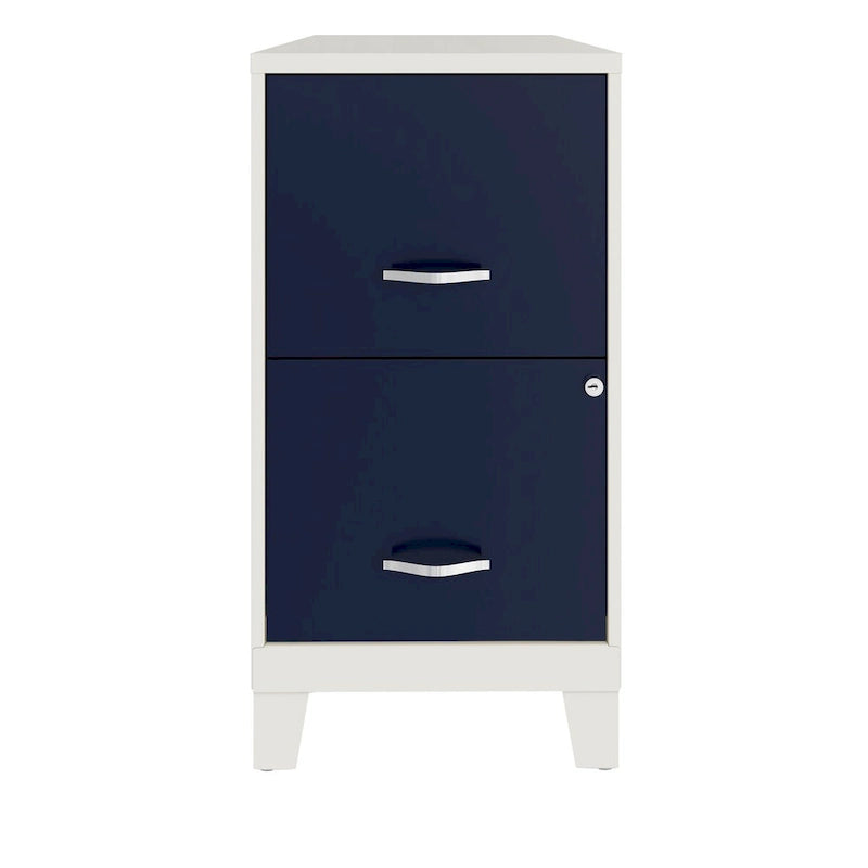 Space Solutions 18D 2 Drawer Vertical File Cabinet with Accessory Drawer and Legs