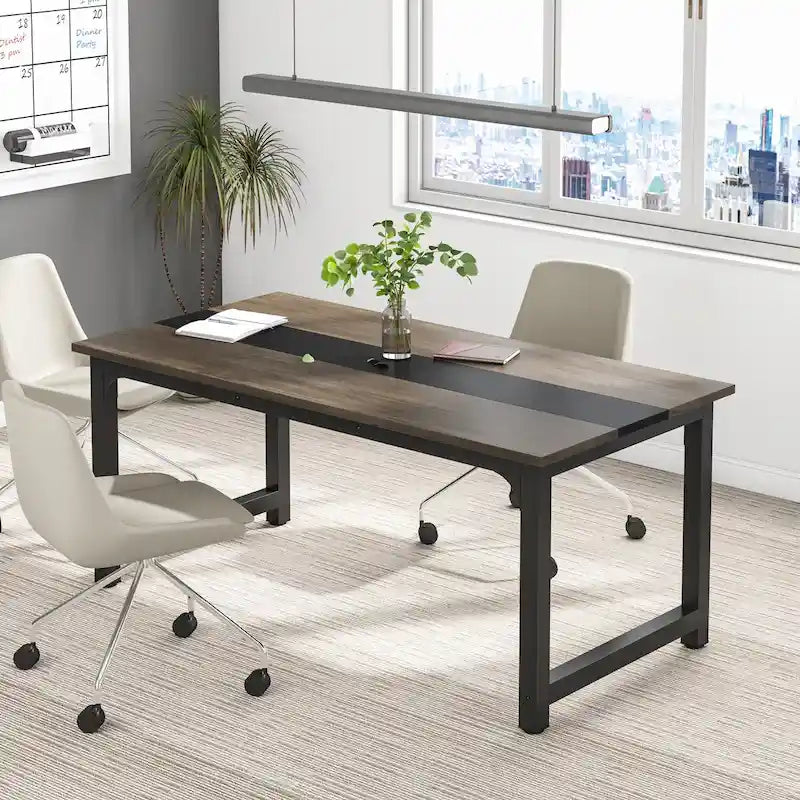 Small Conference Table, Meeting Table for 4-6 people - 63 L x 31.5 W x 29.13 H