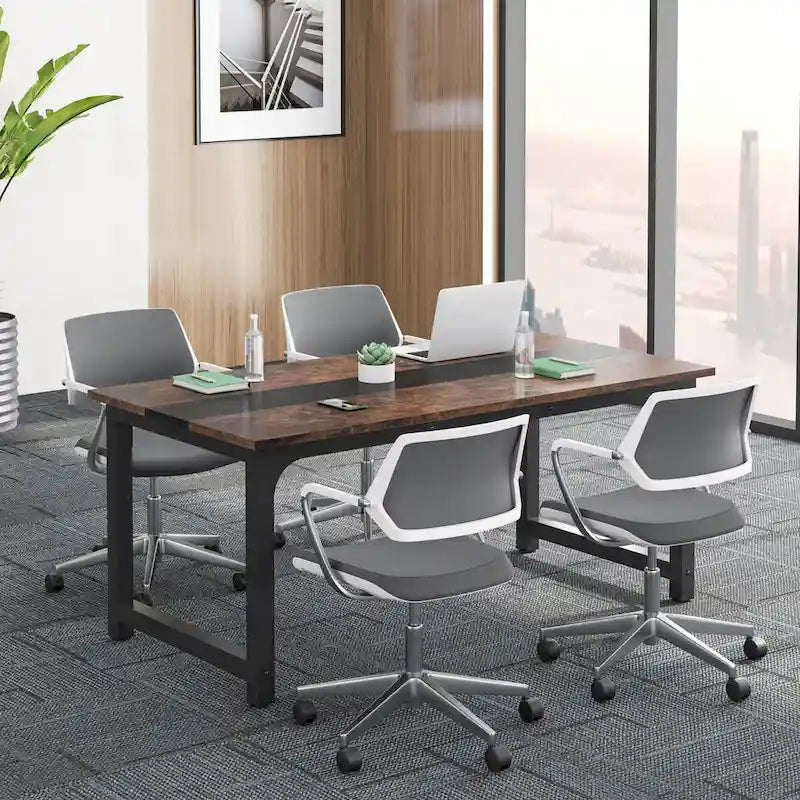 Small Conference Table, Meeting Table for 4-6 people - 63 L x 31.5 W x 29.13 H