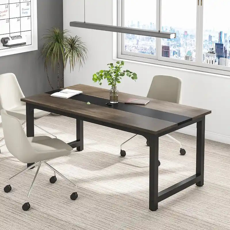 Small Conference Table, Meeting Table for 4-6 people - 63 L x 31.5 W x 29.13 H