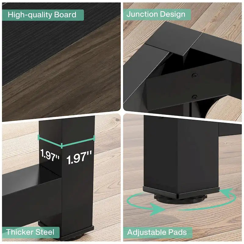 Small Conference Table, Meeting Table for 4-6 people - 63 L x 31.5 W x 29.13 H