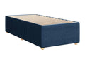 Blue Fabric Bed Frame, 80 x 200 cm