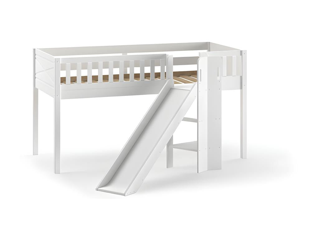 White Bed, 204 x 208 x 114 cm