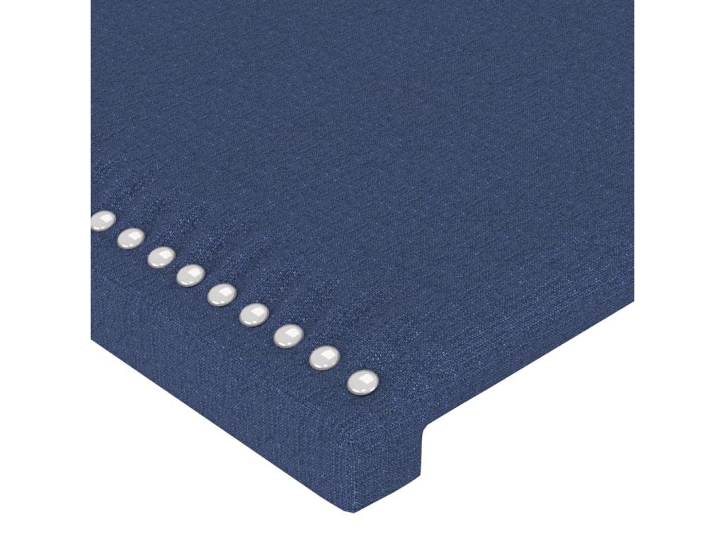 Blue Fabric Bed, 80 x 5 x 78 cm