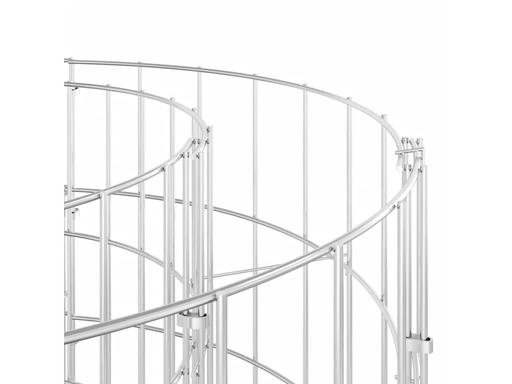 Iron Bed, 500 x 100 x 100 cm