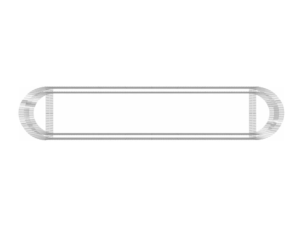 Iron Bed, 500 x 100 x 100 cm