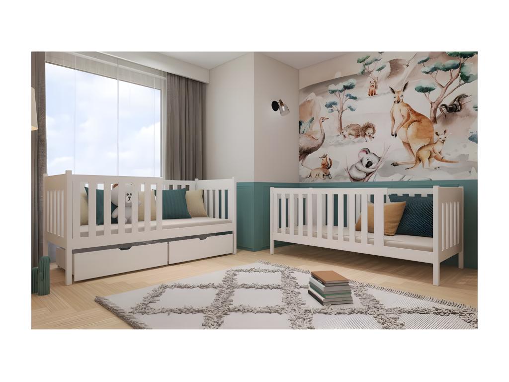 White Bed, 90 x 200 cm - dlz1766580274383