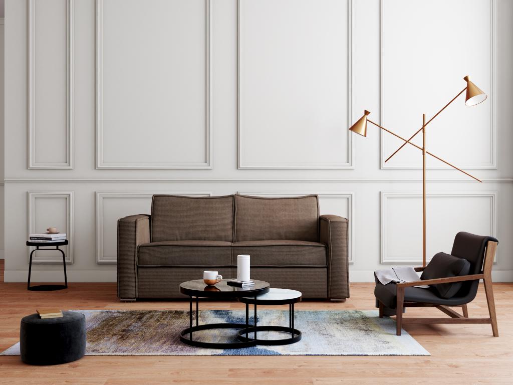 Brown Velvet Mattress