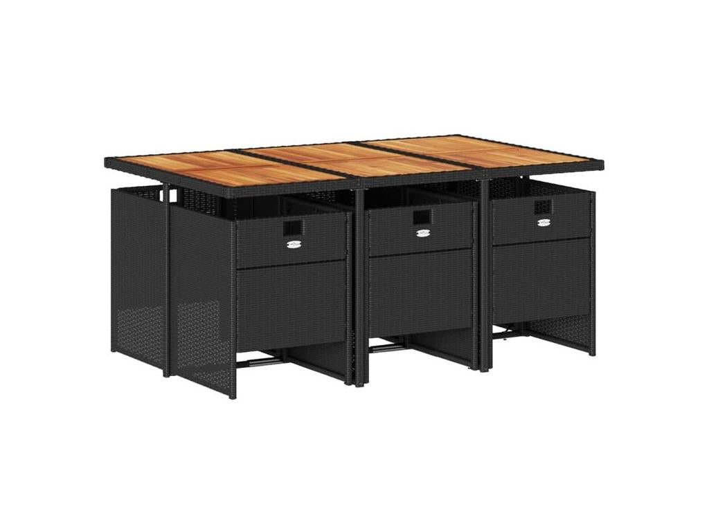 Black Woven Resin Wicker Home Furniture - dlz1766580954214