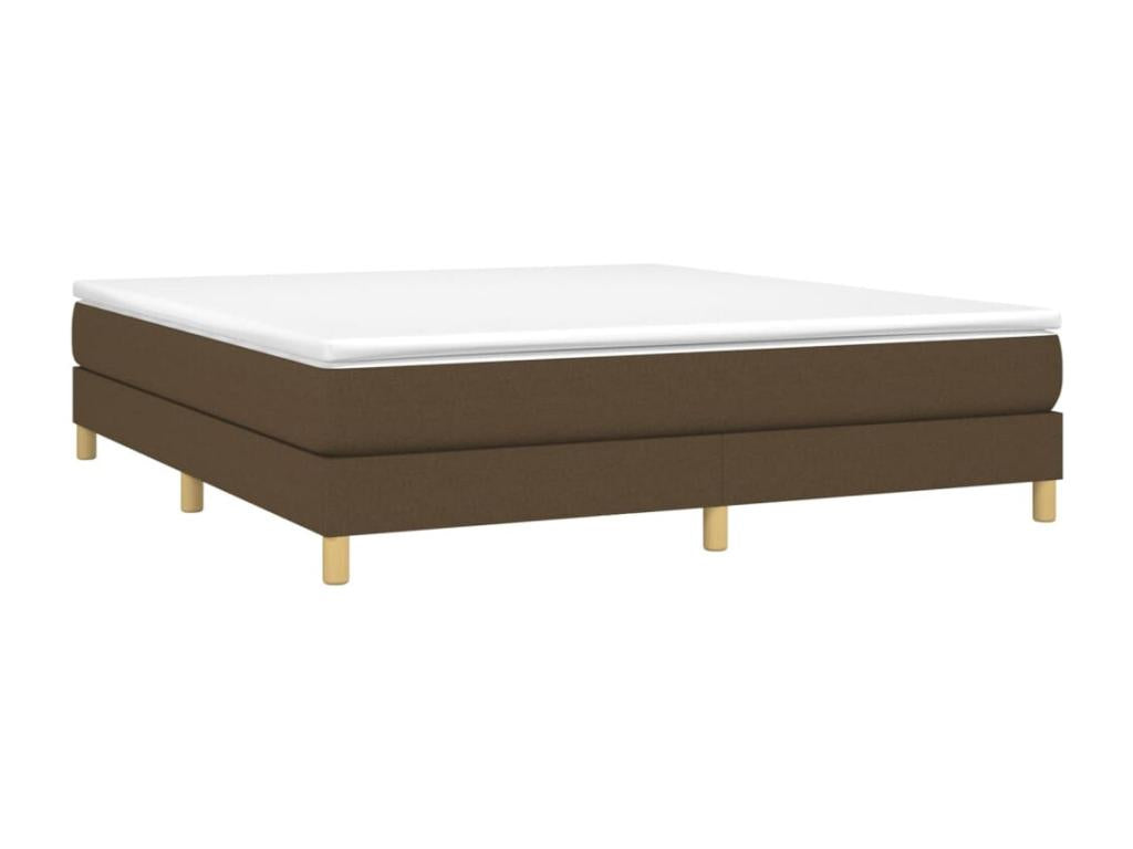 Brown Fabric Bed, 180 x 200 cm