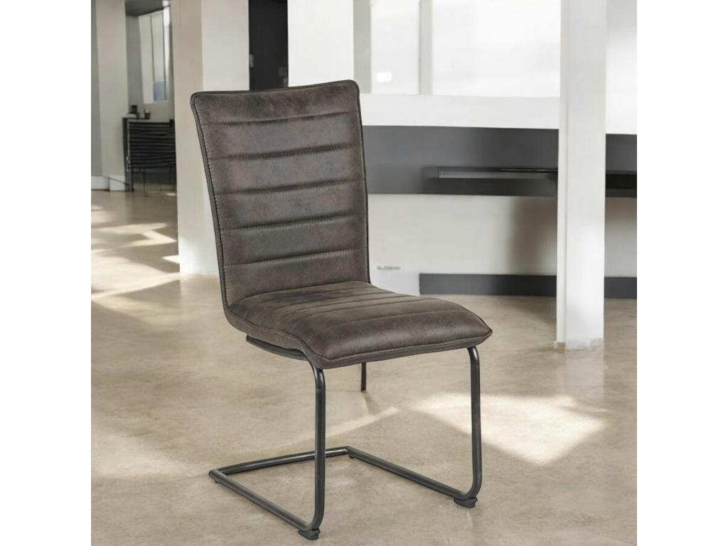 Gray Fabric Chair