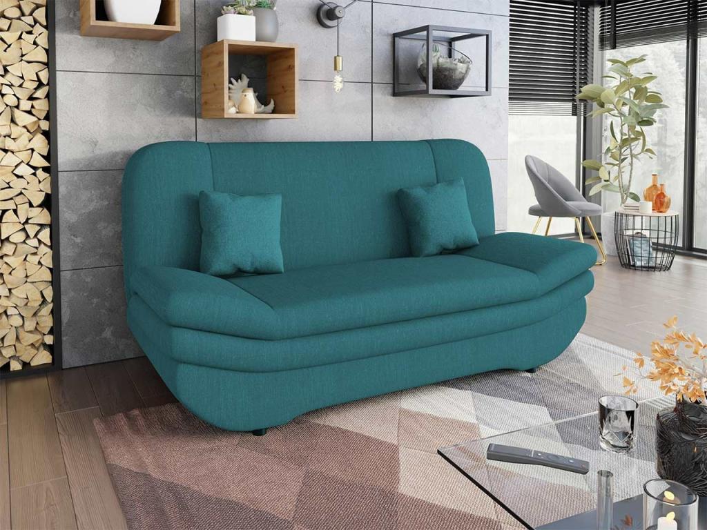 Blue Sofa Bed, 95 x 200 x 90 cm
