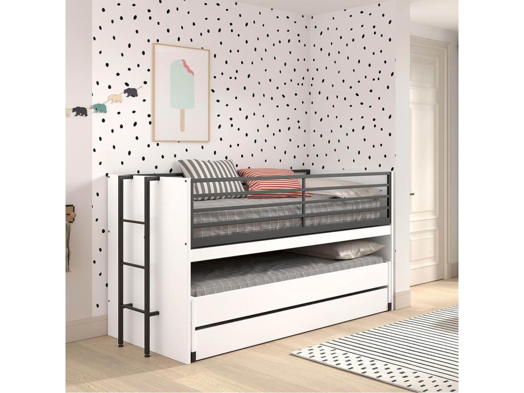 White Bed, 90 x 200 cm - dlz1766580292528