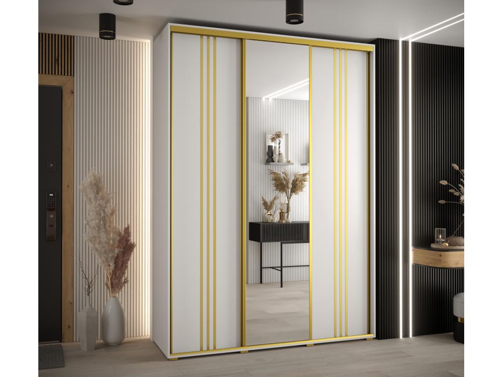 White Wardrobe, 170 x 60 x 235.2 cm