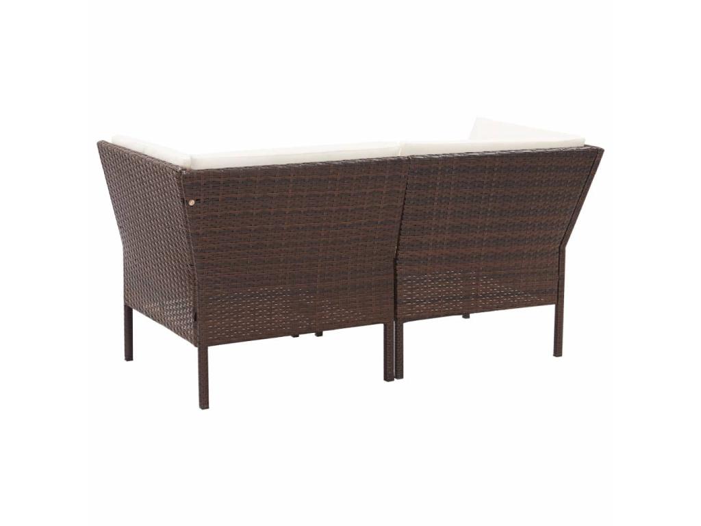 Natural Woven Resin Wicker Outdoor Furniture Set