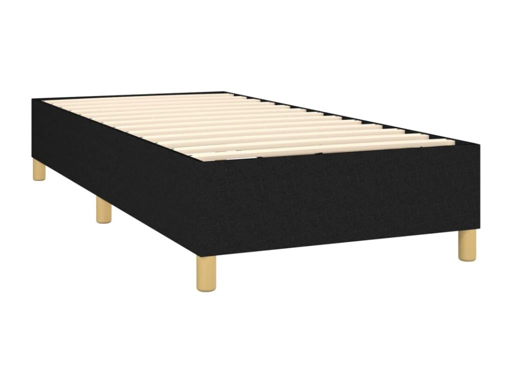 Black Fabric Mattress, 100 x 200 cm