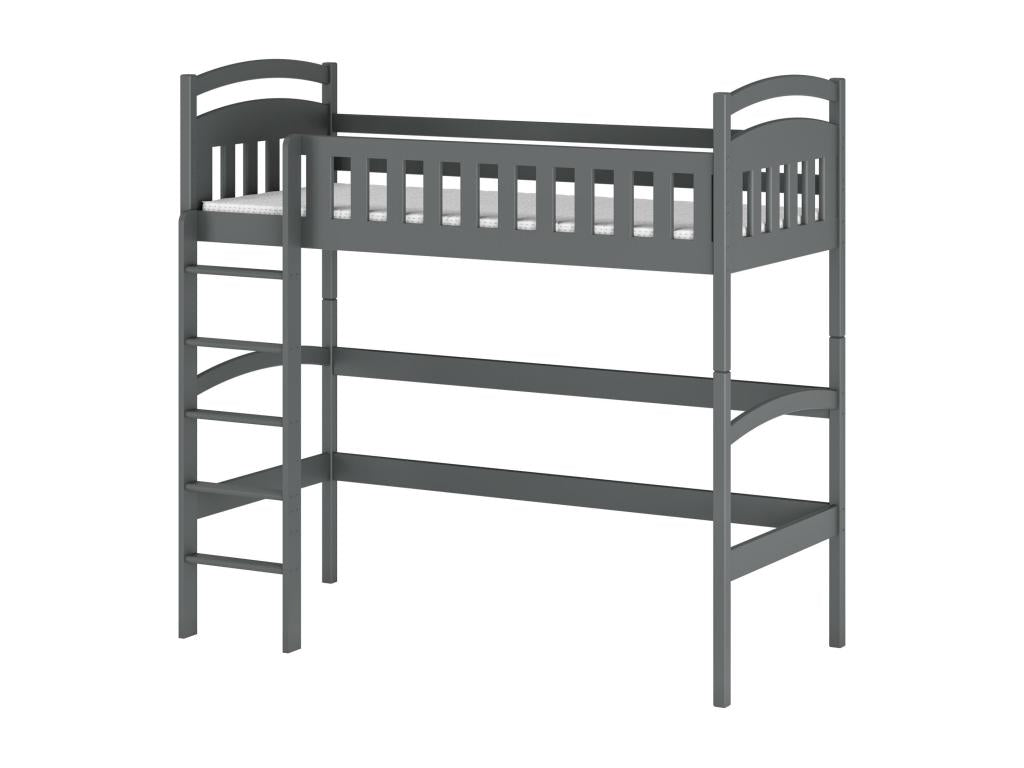 Gray Bed, 80 x 170 cm