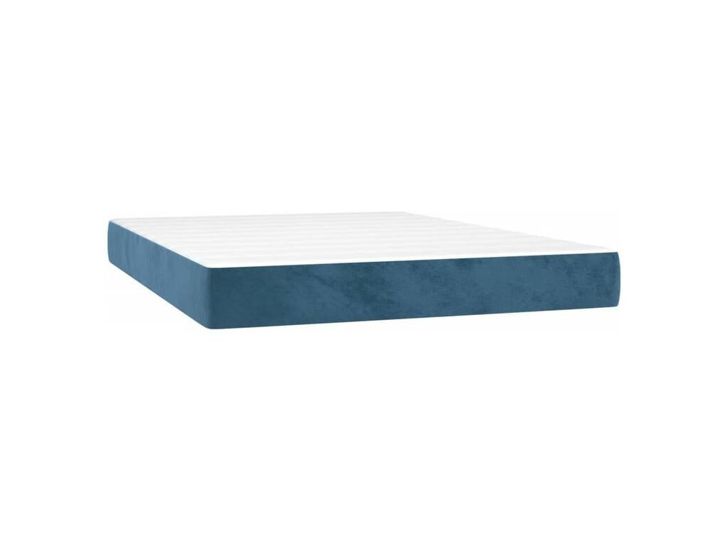 White Velvet Mattress, 140 x 200 cm