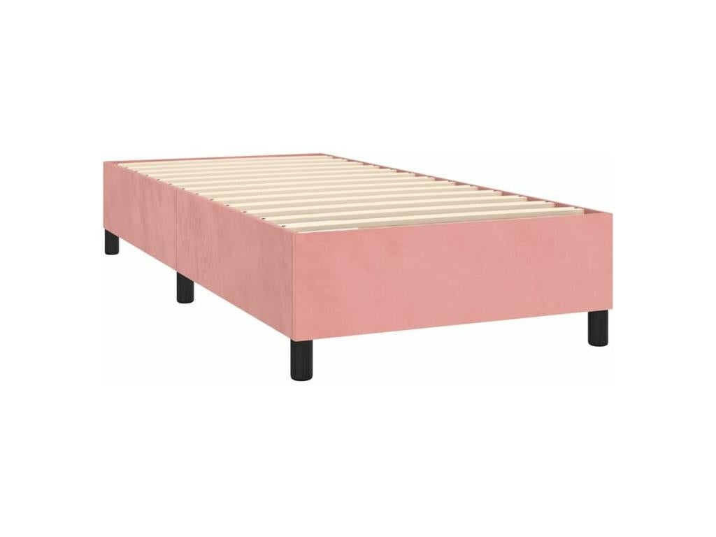 White Velvet Mattress, 100 x 200 cm