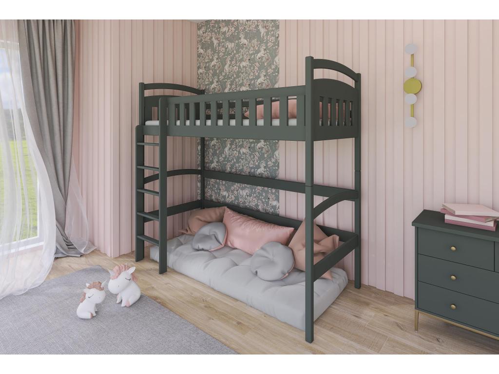 Gray Bed, 80 x 170 cm